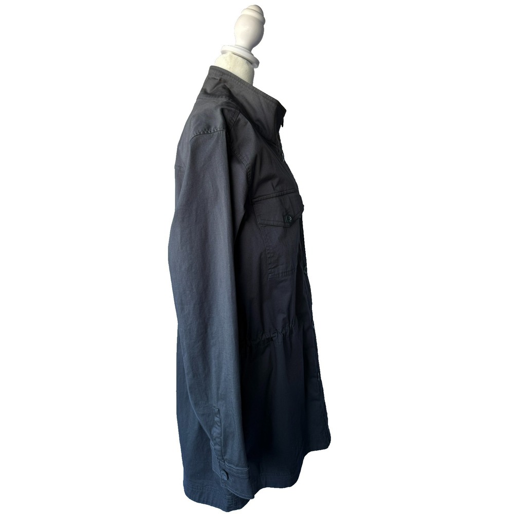 Eddie Bauer Utility Field Jacket Womens XL Gray Gorpcore Rugged Outdoor Hiking - Picture 4 of 15